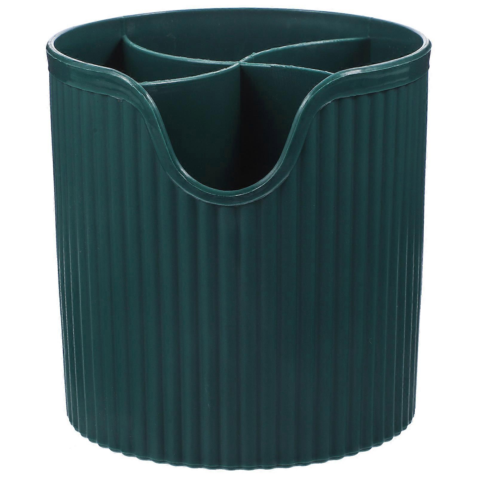 Pen Organizer Makeup Brush Holder For Vanity Table PP Material Organization 1Pcs