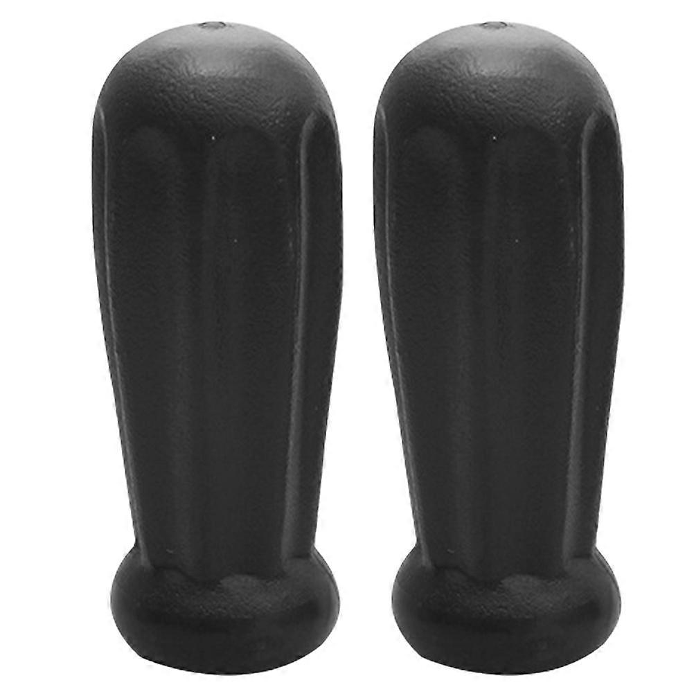 2 Pcs Octagonal Plastic Foosball Handle Grips for Standard Table Soccer Replacement Parts – Ergonomic, Sturdy Design for Comfortable Grip and Easy
