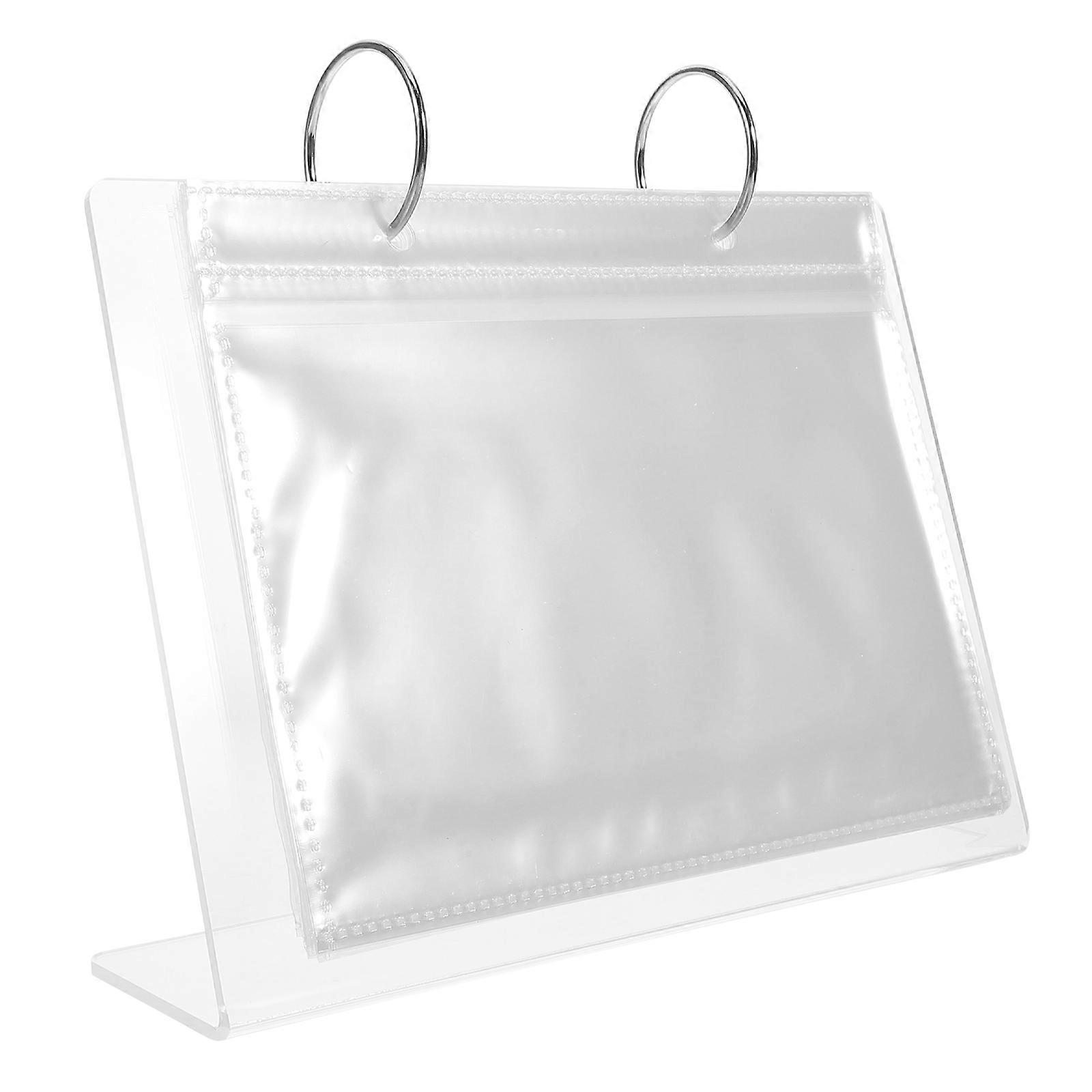 Wearing Nail Art Storage Book Clear Nail Color Display Board For Professional Salon Use 19.00X15.00X7.70CM Style Display 1Pcs
