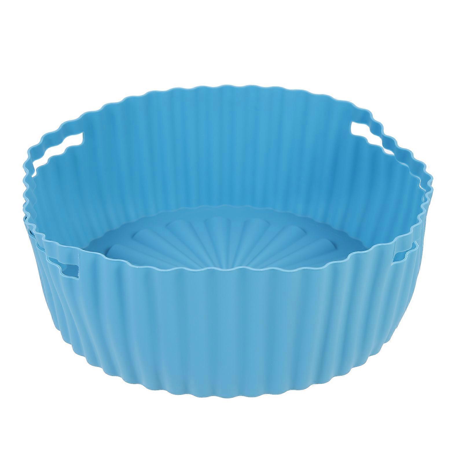 Silicone Air Fryer Mat Reusable Non Stick Baking Liner, Heat Resistant Cooking Cushion for Easy Food Release with Meats, Vegetables & Desserts