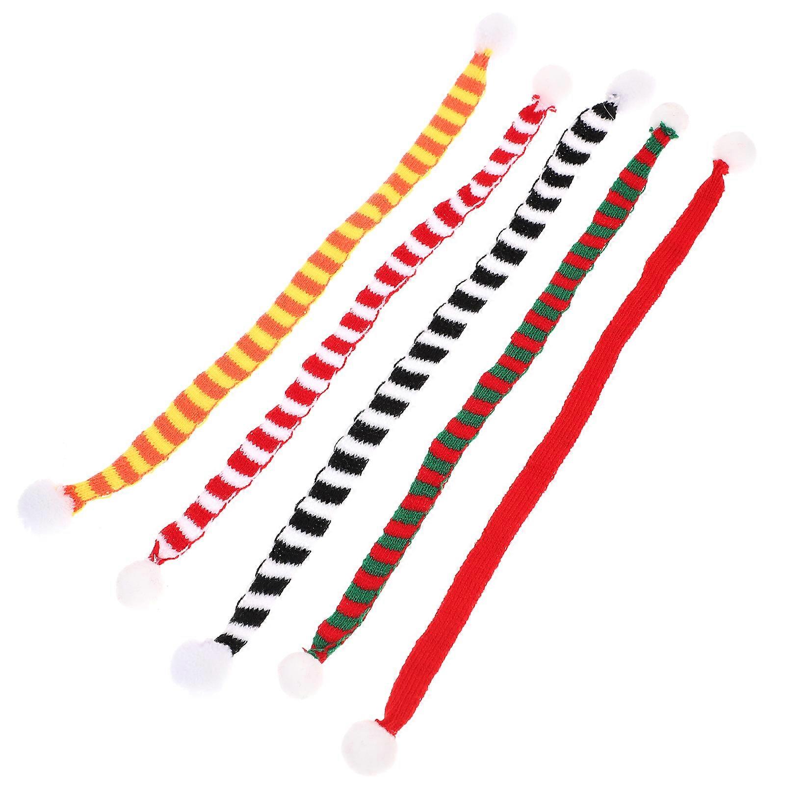 Here's a refined and engaging product description for your **Christmas Pet Scarves**:
**Festive Christmas Pet Scarves – 5pcs Winter Warm Mini