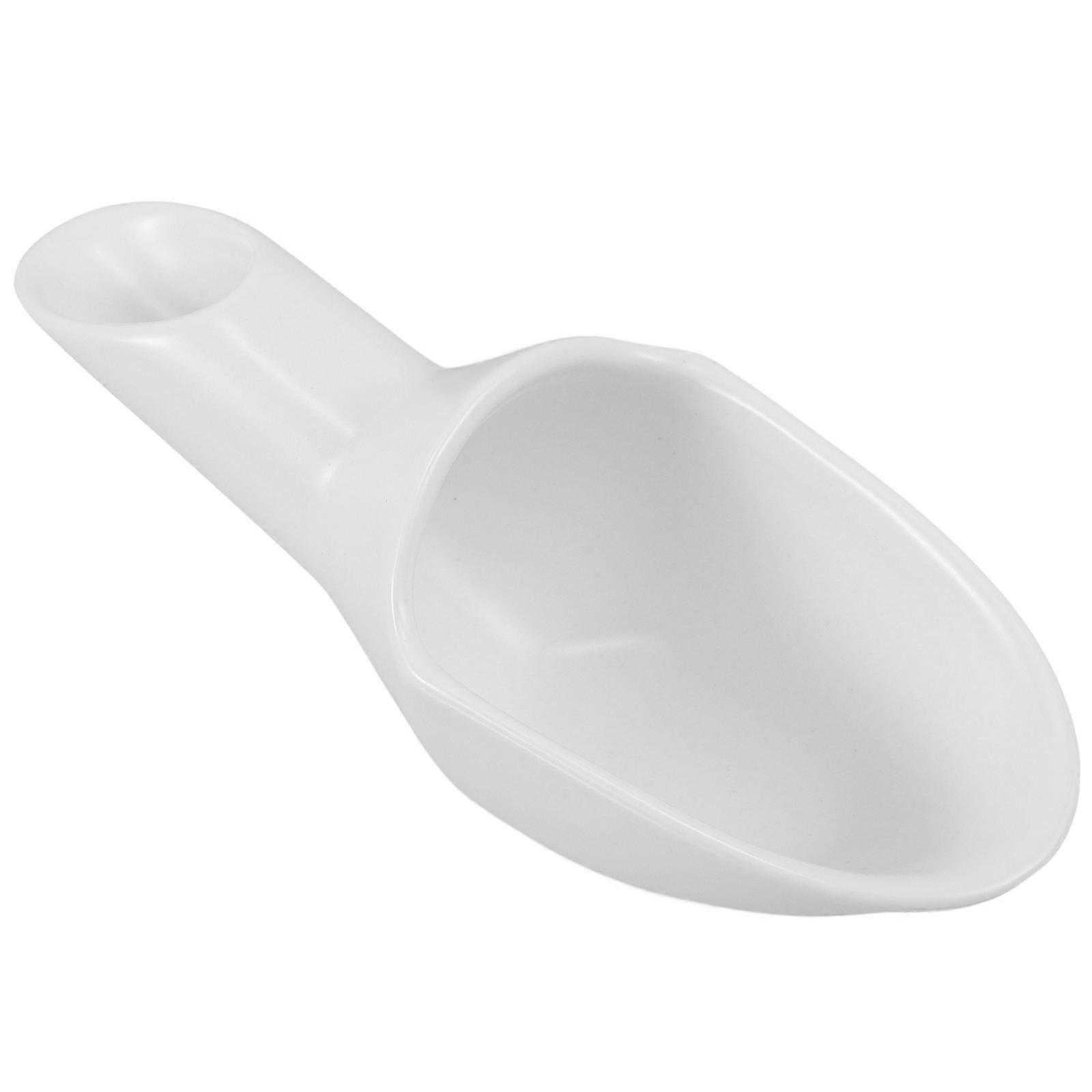 Ceramic Coffee Spoon with Short Handle – Precision Measuring Scoop for Ground Coffee Storage – Kitchen Tool for Convenient Portion Control