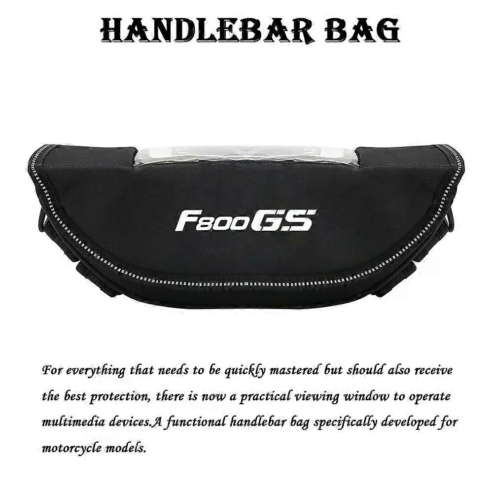 For R1250 GS Trophy R1200GS F850GS F750GS F900XR Handlebar Bag Waterproof Portable Motorcycle Phone Navigation Bag