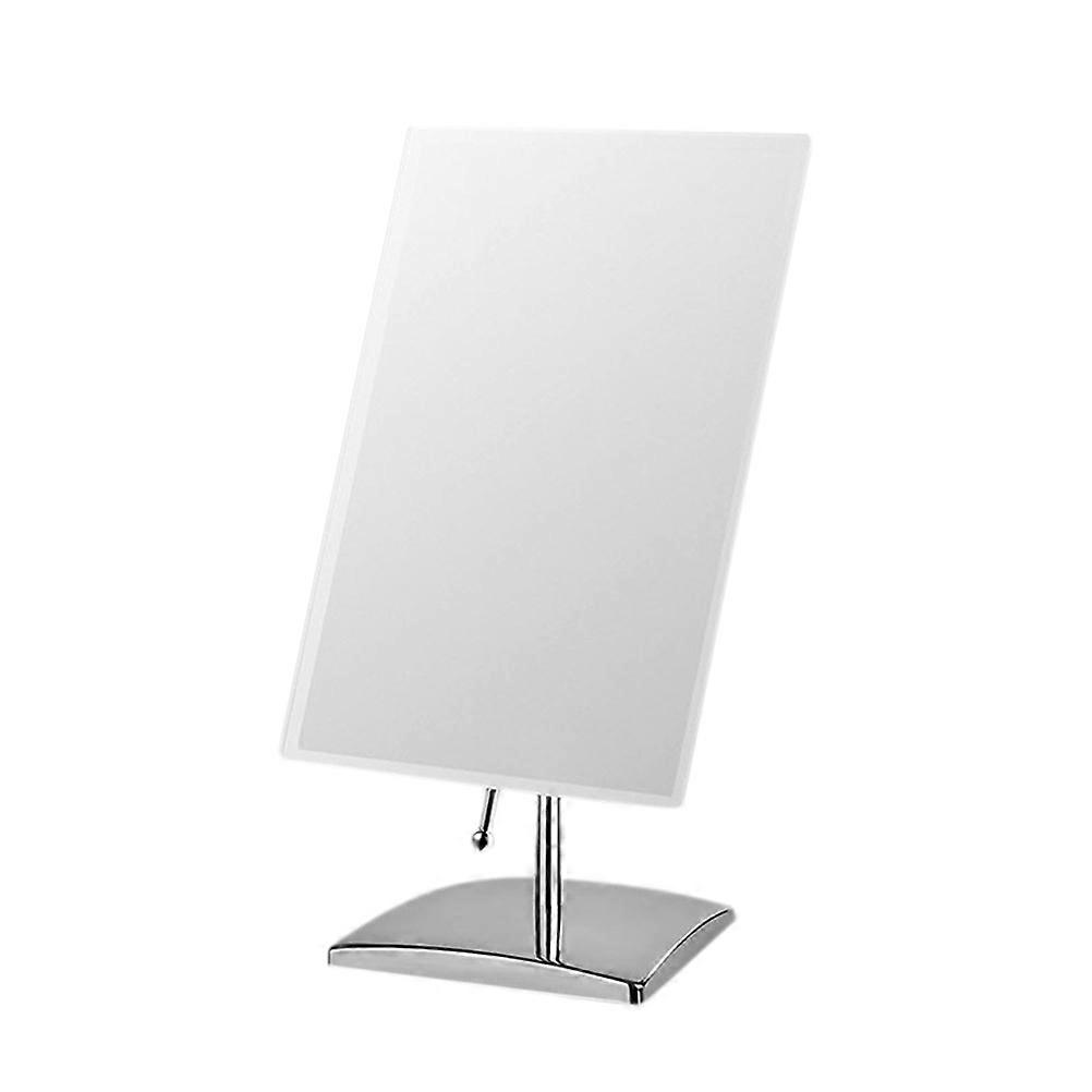 Dressing Table Mirror Rectangular Makeup Mirror Friends 25*18cm Silver Cosmetic Use 1Pack