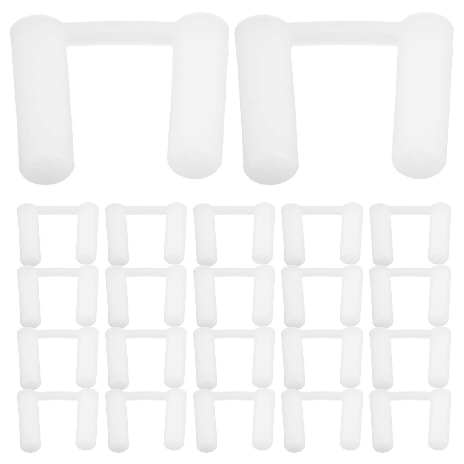 Electrical Protector Caps Child Proofing For Home Office 100Pcs White Plastic Safety