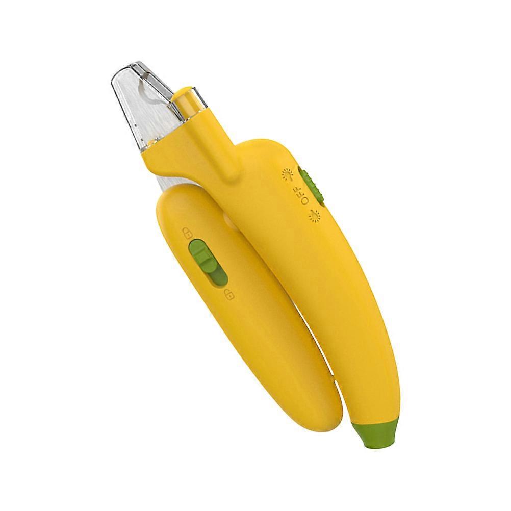 Dog Grooming Clips Professional Pet Nail Trimmer Clipper With LED Light 14x5x2cm 1Pcs