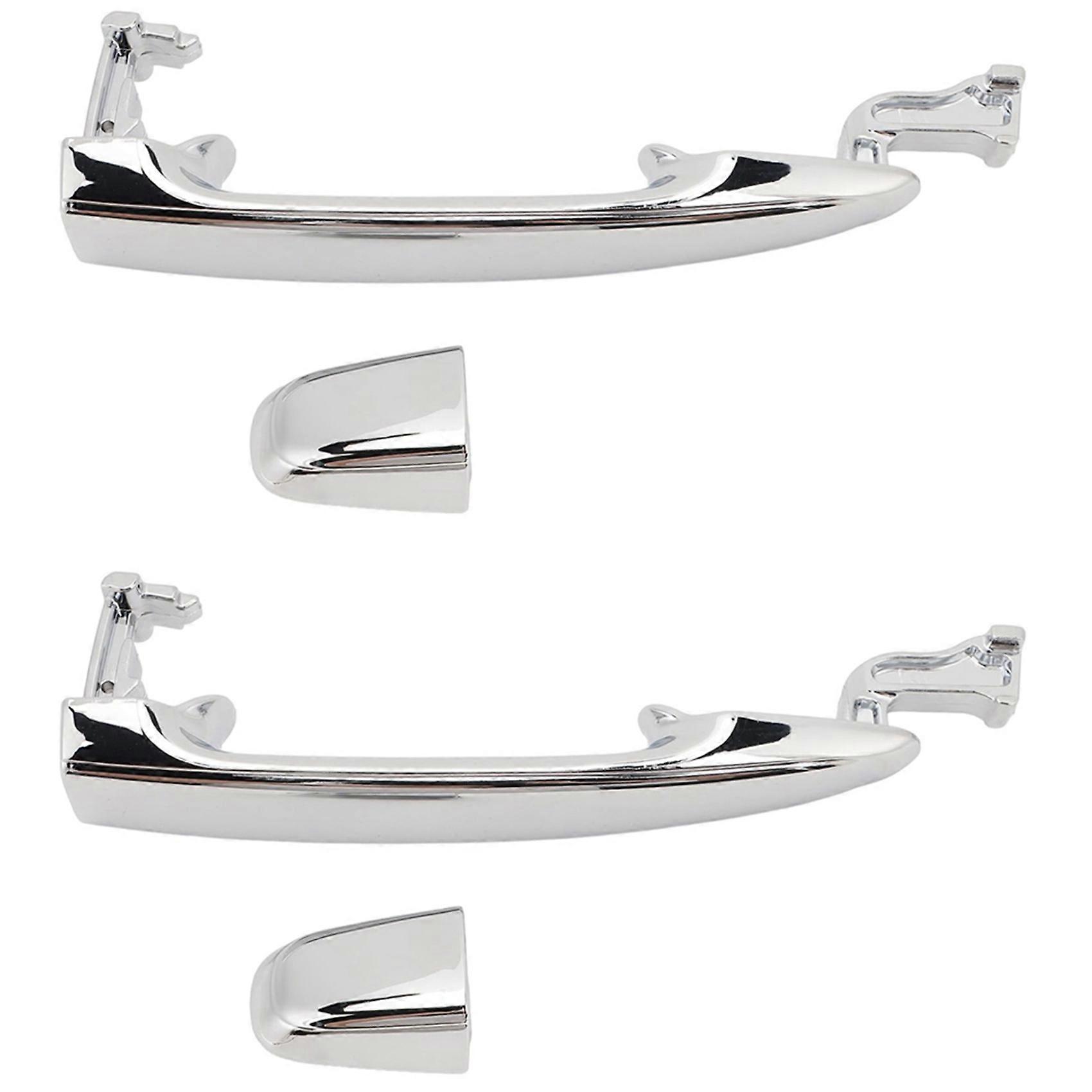 2X Rear Sliding Door Outer Handle Chrome Left Right FIt for Alphard 2003-2008 69230058010