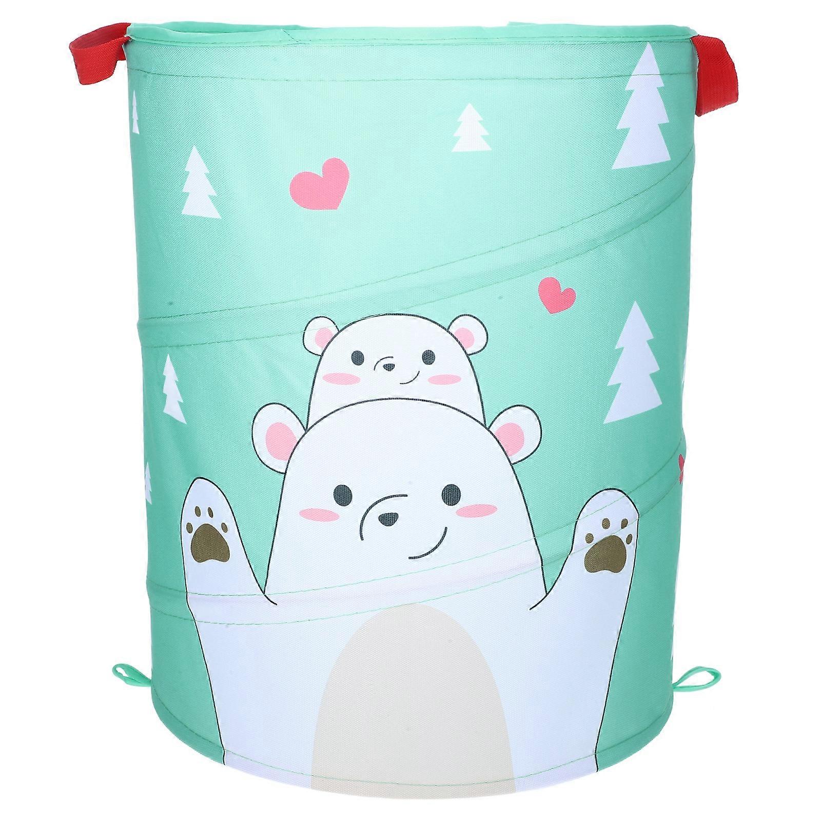 Basket For Clothes Laundry Hamper Home Use Multi 42.00X34.00X34.00CM Foldable 1Pack