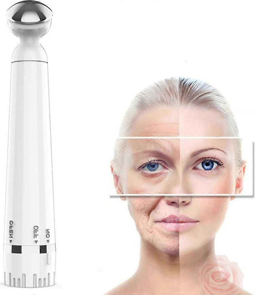 Heated Vibrating Eye Massager for Anti-Ageing, Puffiness, and Wrinkle Relief