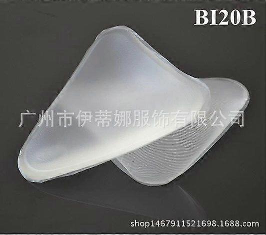 1 Pair Swimsuit Pads Inserts: Silicone Triangle Push-Up Bra Inserts For Swimsuits Bikini Tops - Transparent Swimwear Bra Chest Padding For Women