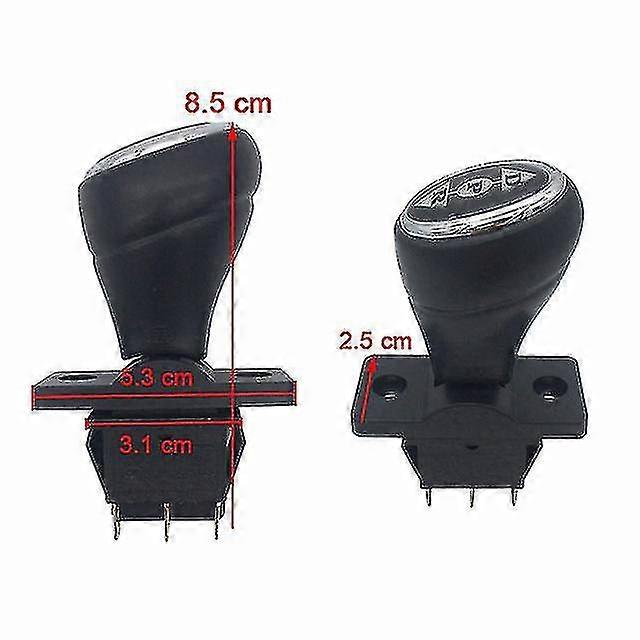 Kids Electric Car Joystick Switch - Forward Stop Reverse Control with Foot Pedal Throttle for RC Ride-On Toys