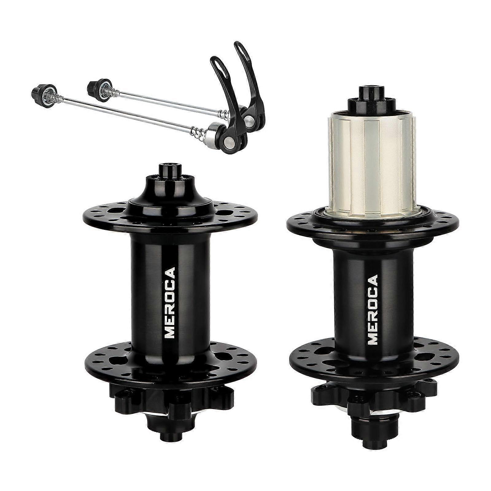 Bicycle rear hub, 32hole replacement parts, easy maintenance, practical 5pawl bicycle disc hub with quickrelease lever, black.