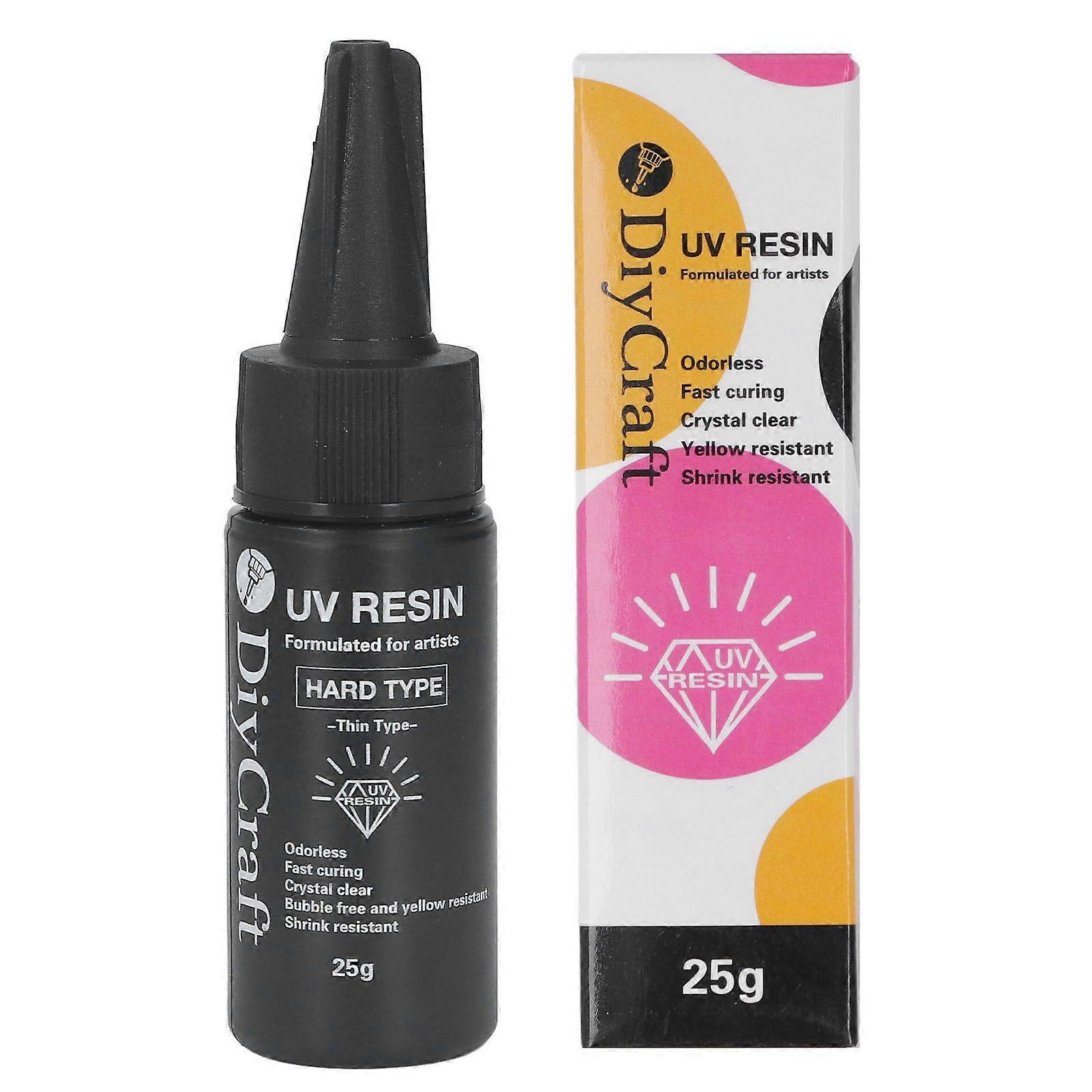 2025 Latest Model UV Glue High Transparency Odorless Yellowing Resistant Fast