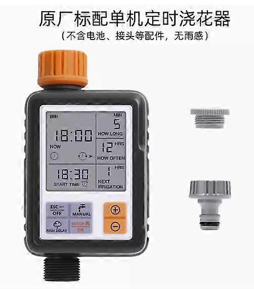 Water Timer, Drip Irrigation Timer,  Smart Water Timer - Drip Irrigation Controller with 3" LCD for Gardens/Lawns