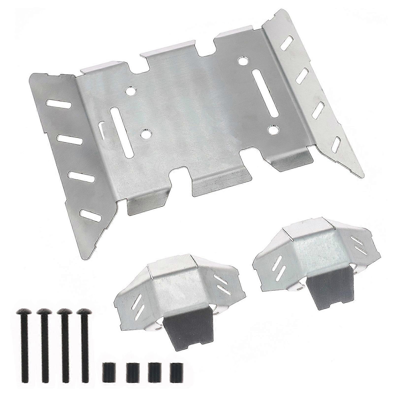 Remote Control Car Underbody Armors Front Rear Skid Plates For 1/8 Scale Vehicle Upgrades