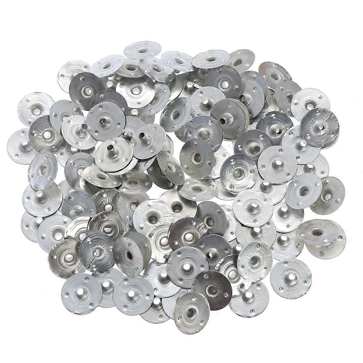 200pcs Metal Wick Tabs for Candle Making – Durable Iron Candle Wick Holders for Central Essential Use