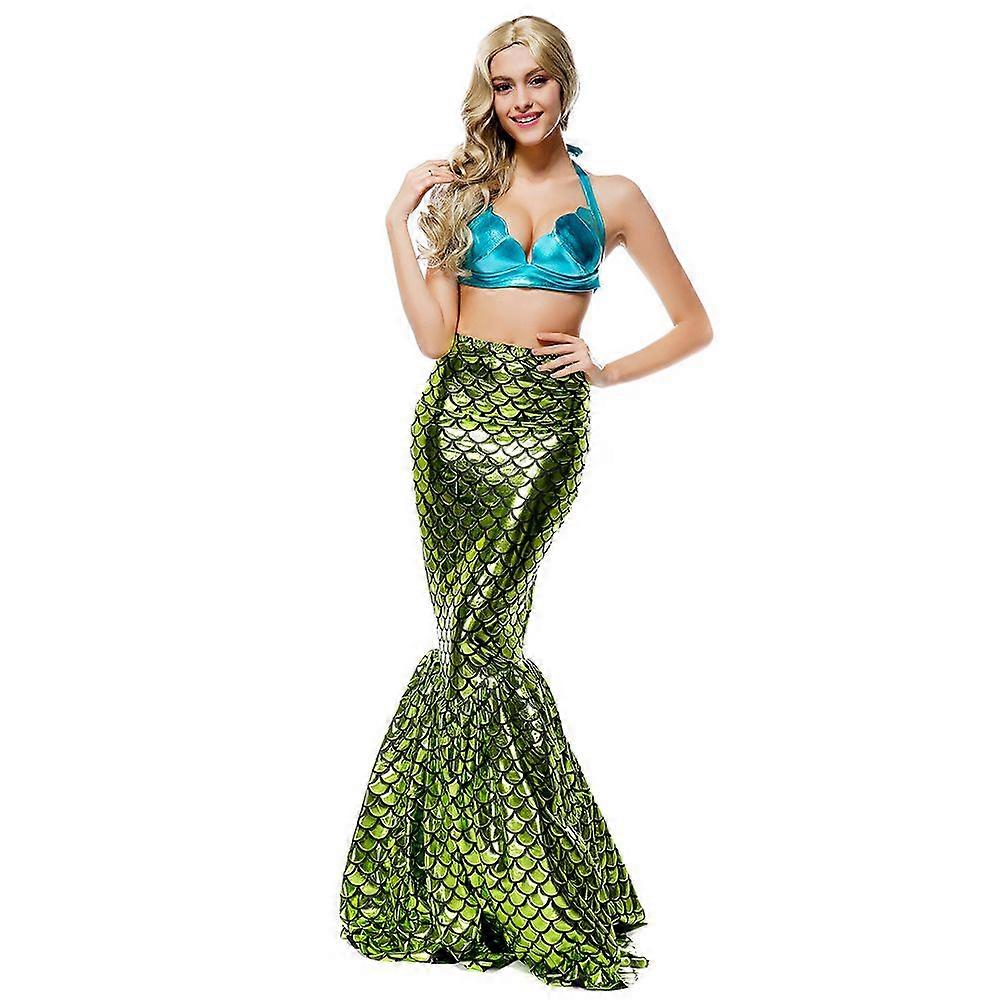 هالوين Cosplay بار حزب الثدي أنبوب أعلى زي حورية البحر