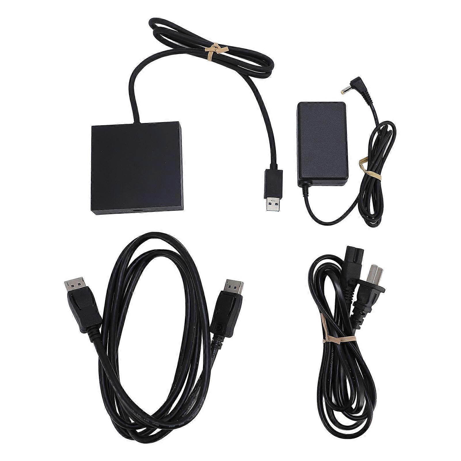 High Resolution PC Game Adapter, Stable VR Gaming, Easy Setup, US Plug, Durable ABS