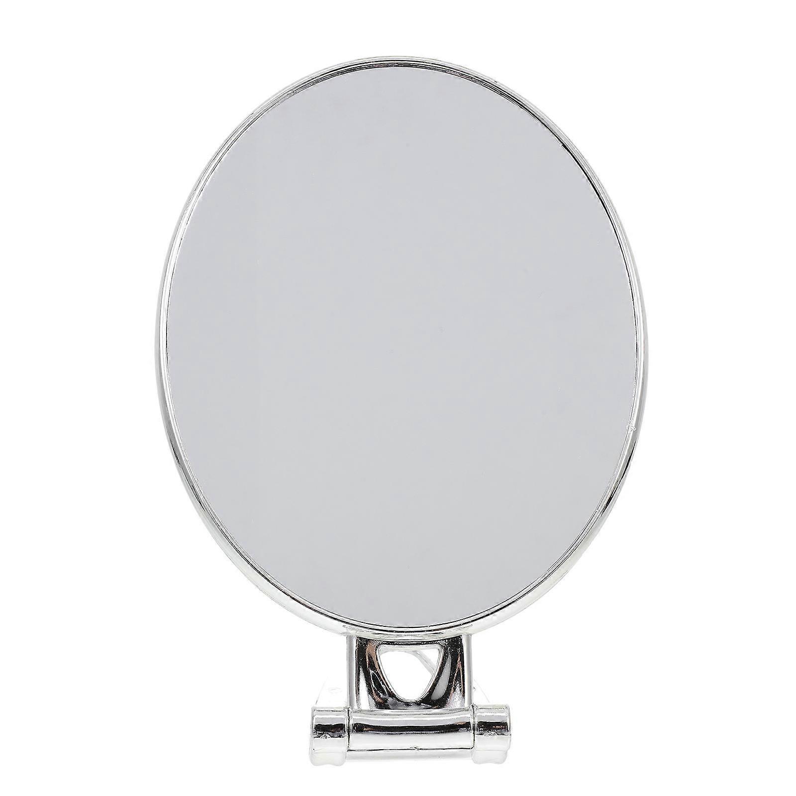 Folding Vanity Mirror Double-sided Table Desk Mirror Scratch-resistant Silver 29.50X12.50X2.00CM 1Pack