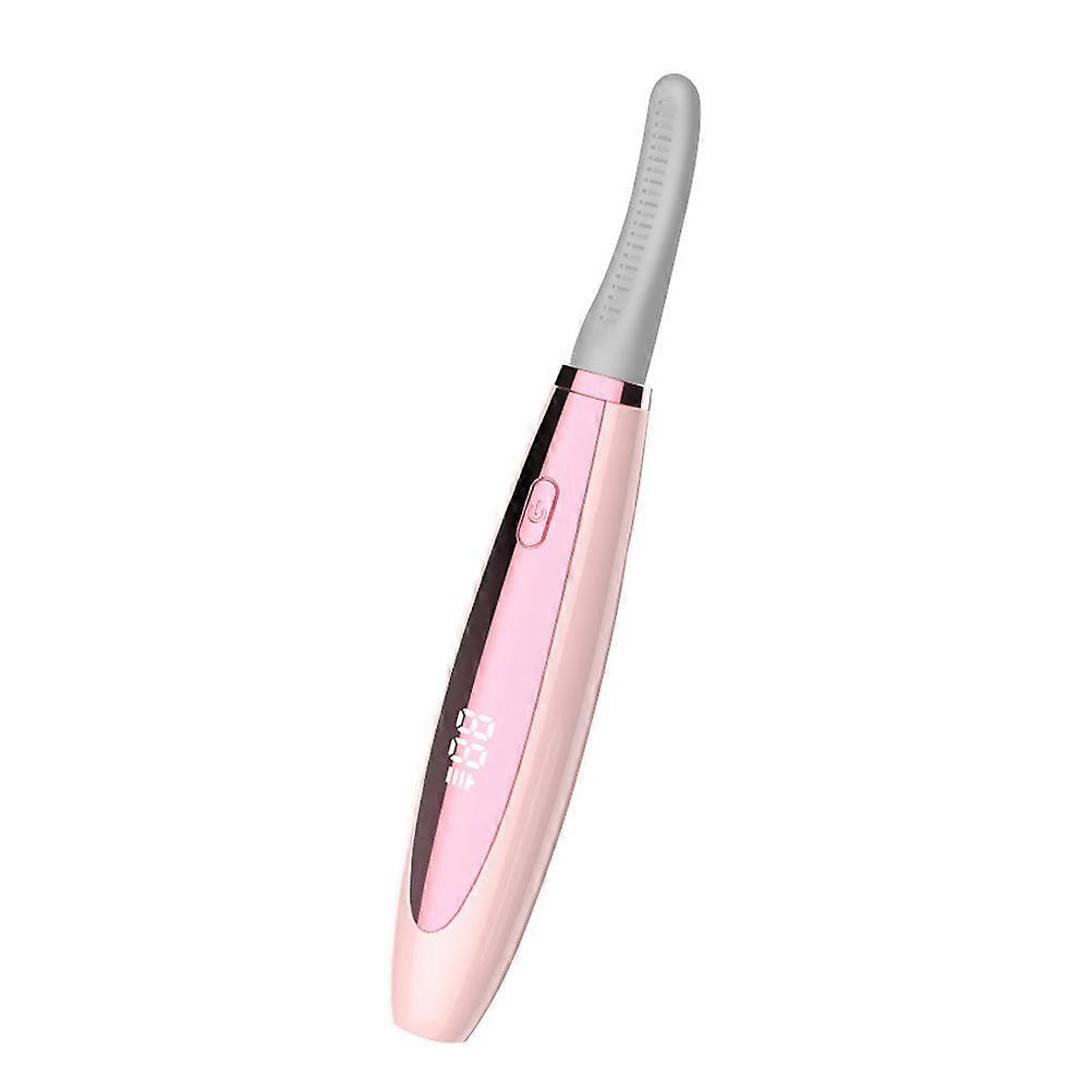 Portable Heated Lash Curler Ladies Makeup Supplies Pink 14X3X3CM Effect 1Pack