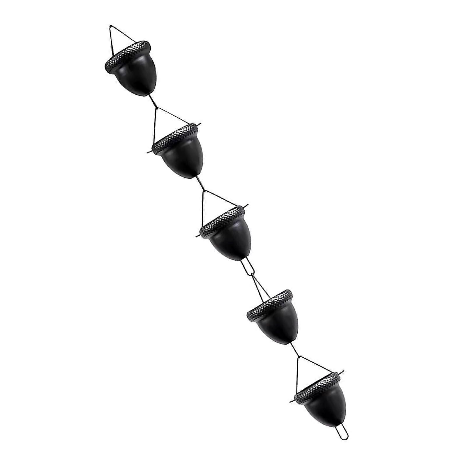 Outdoor Flower Rain Chain Set, rustresistant, rain gutter adapter, rain chain for gutters, downspouts, decorations