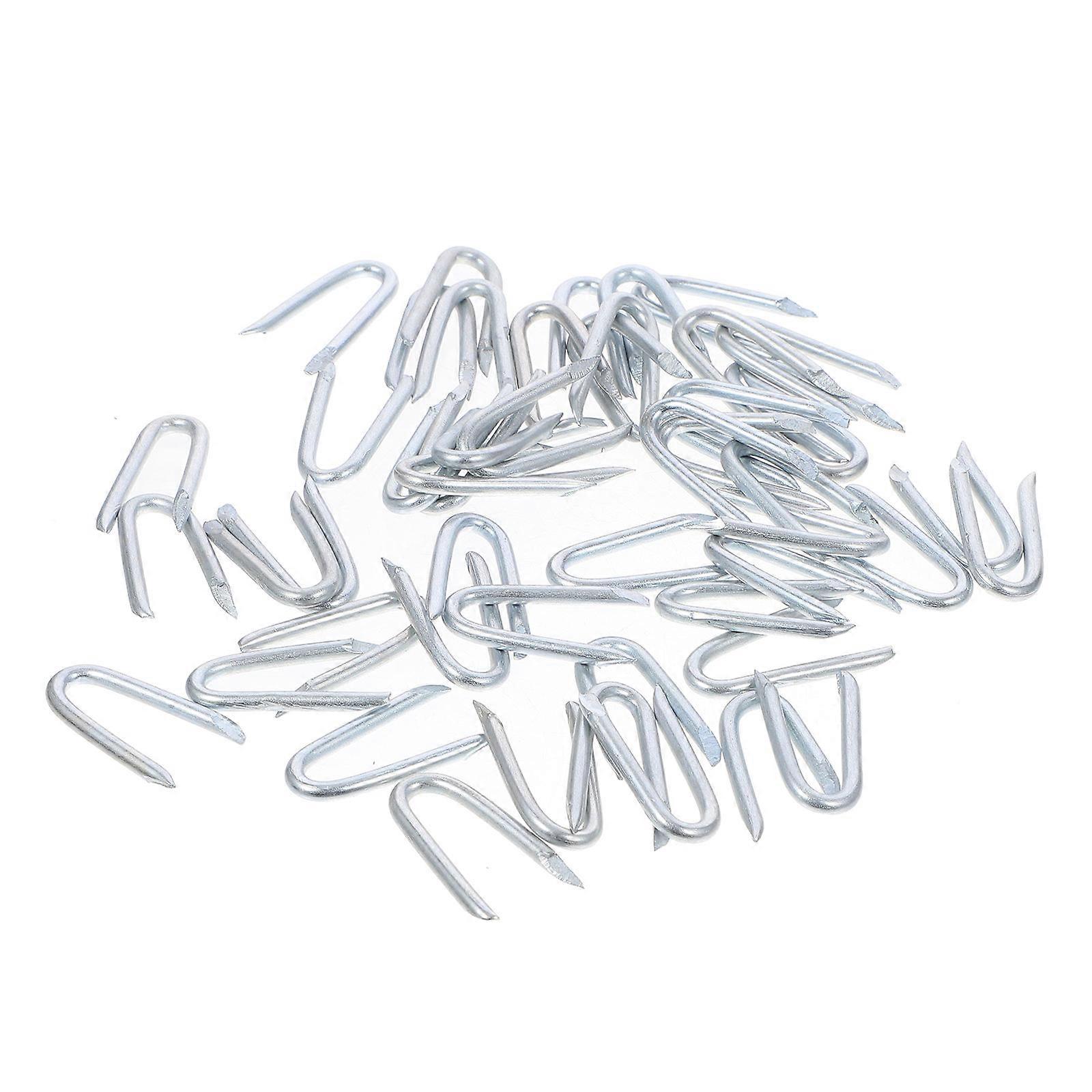 50pcs Heavy Duty U Shaped Garden Staples for Fencing – , Easy Installation, Strong Grip for Secure Fixing