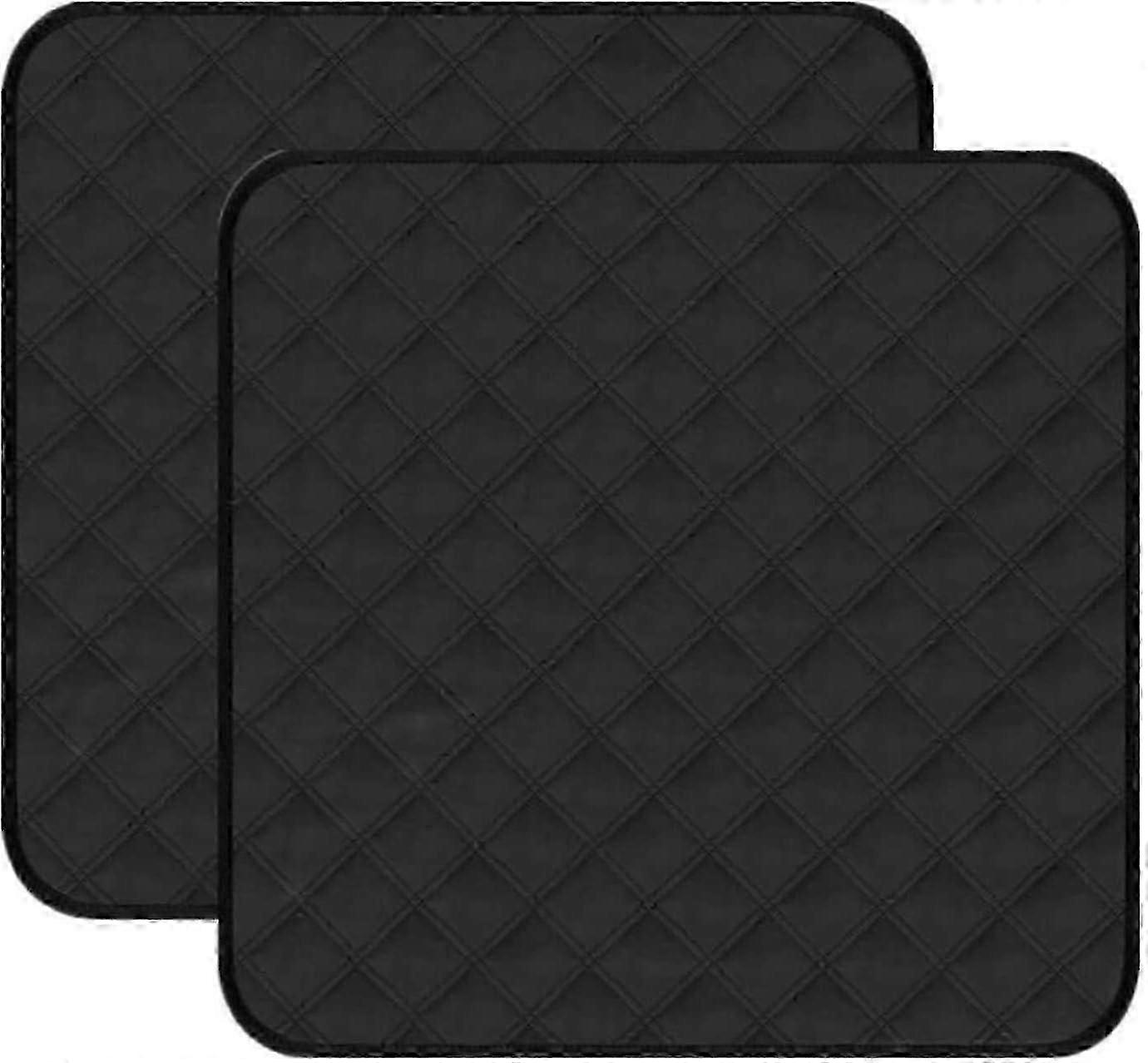 Inkontinenz-Stuhlauflage Waschbar Wasserdichter Sitzschutz Rutschfest Saugfähig 22 x 21 Zoll - 2er Pack