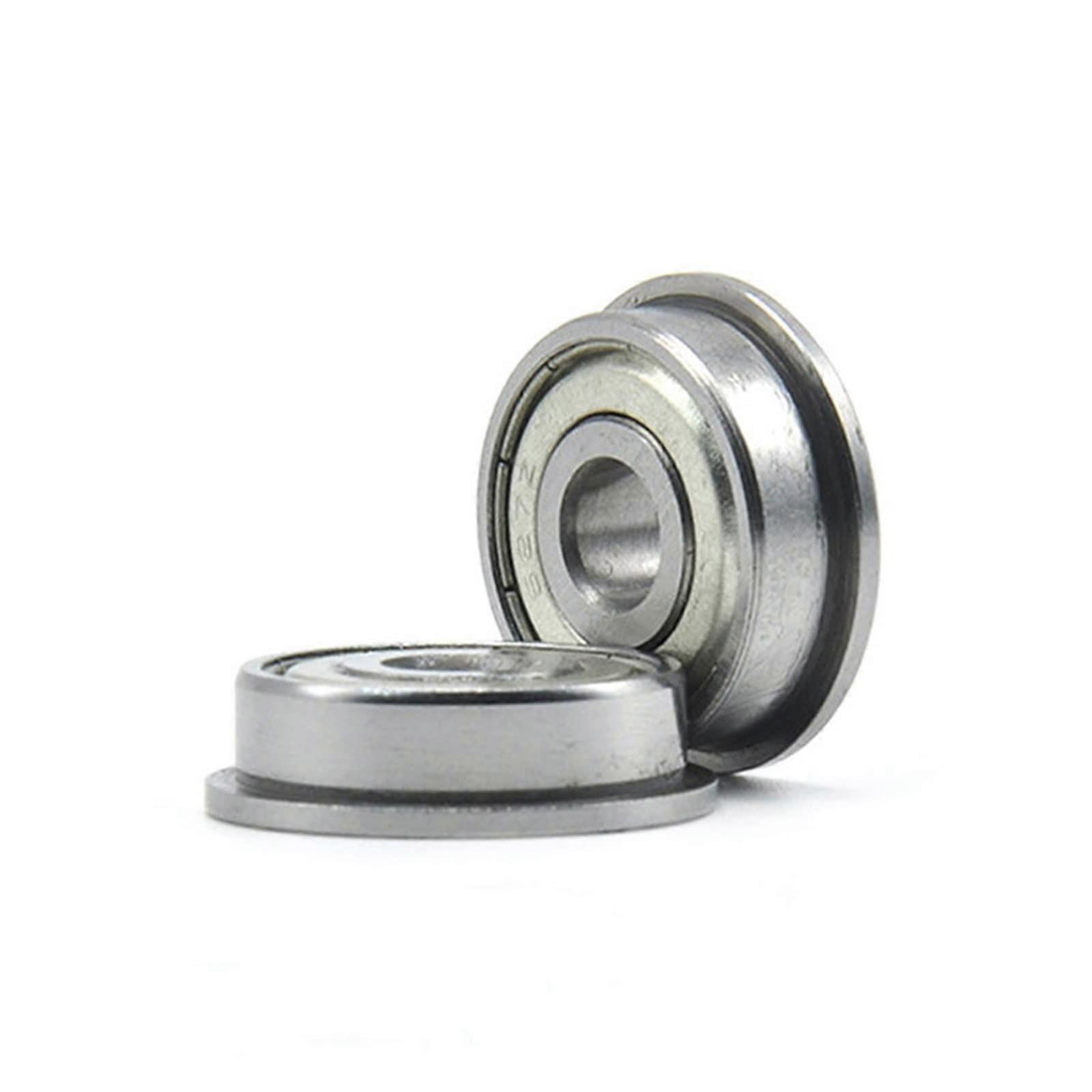 Flange Bearings F6700 F6800 F6900 Series Chrome Steel With Shield Options ZZ Z RS, Low Friction