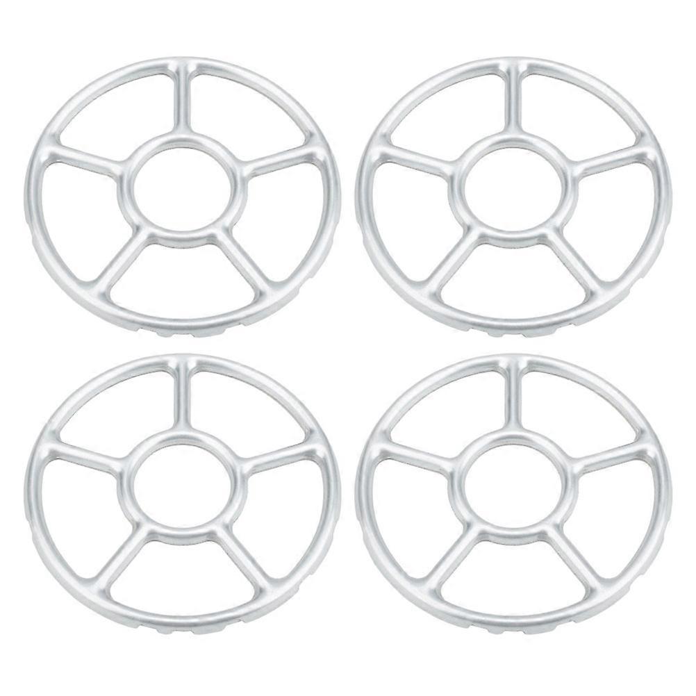 4pcs Gas Burner Rack Set Sturdy Stove Support Brackets for Gas Cookers, Non Slip Design for Secure Pot Placement, Easy Installation