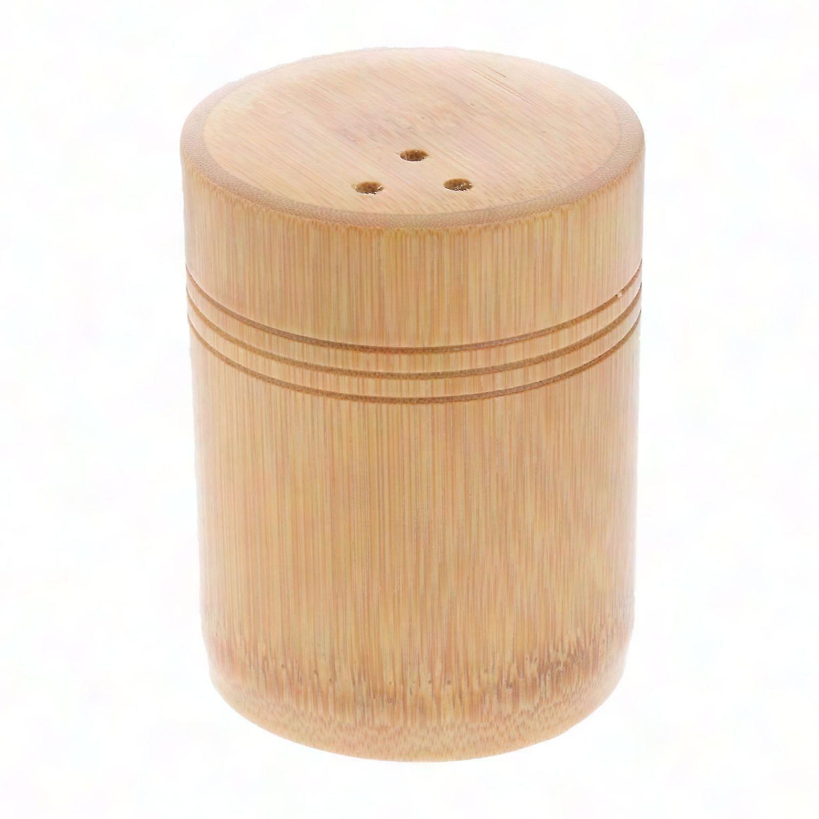 Portable Bamboo Toothpick Case for Home & Restaurant Use