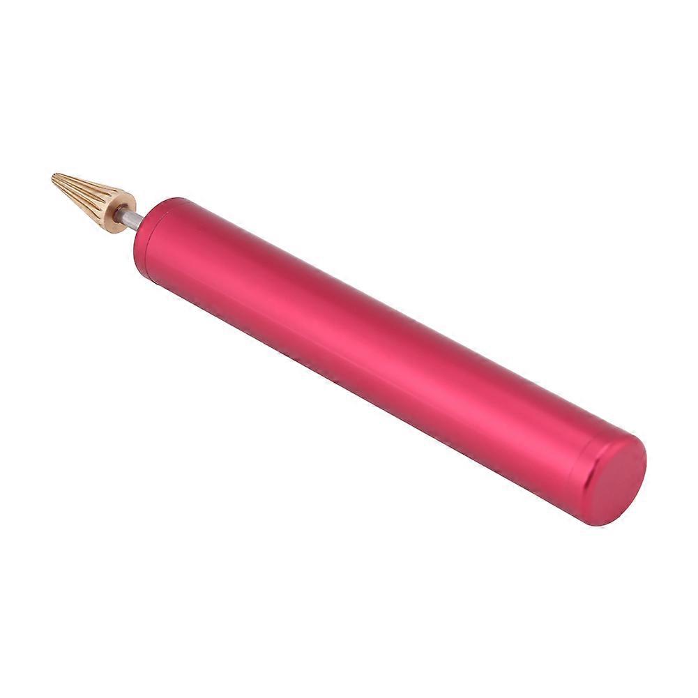 DIY Leather Craft Top Edge Dye Oil Pen Applicator Belt Strap Finisher Tool(red)