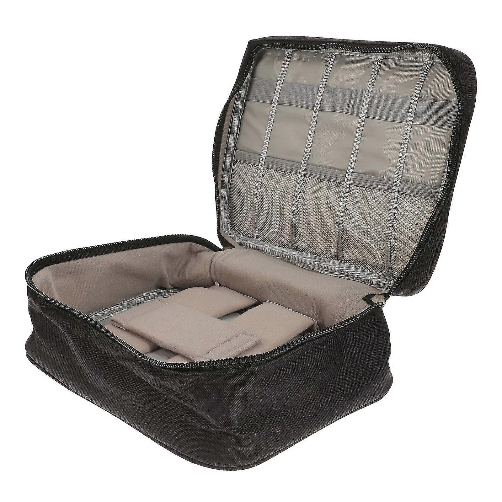 Electronics Accessory Carrying Bag Cord Management Durable Polyester Material 24.50X18.00X10.00CM 1Set