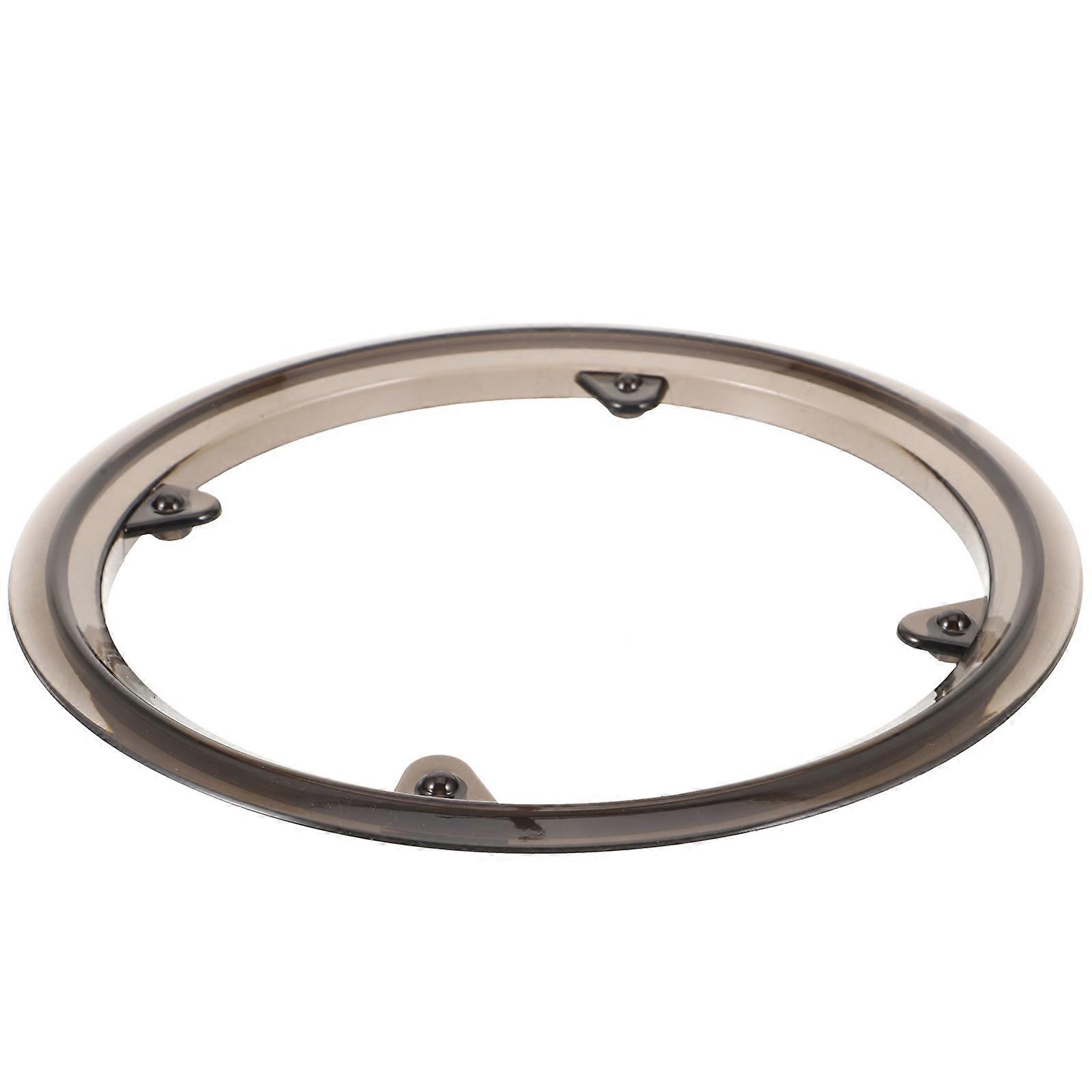 Bike Chainring Guard for Mountain Bikes with Durable PVC Material Light Yellow Color Fits Various Scenes