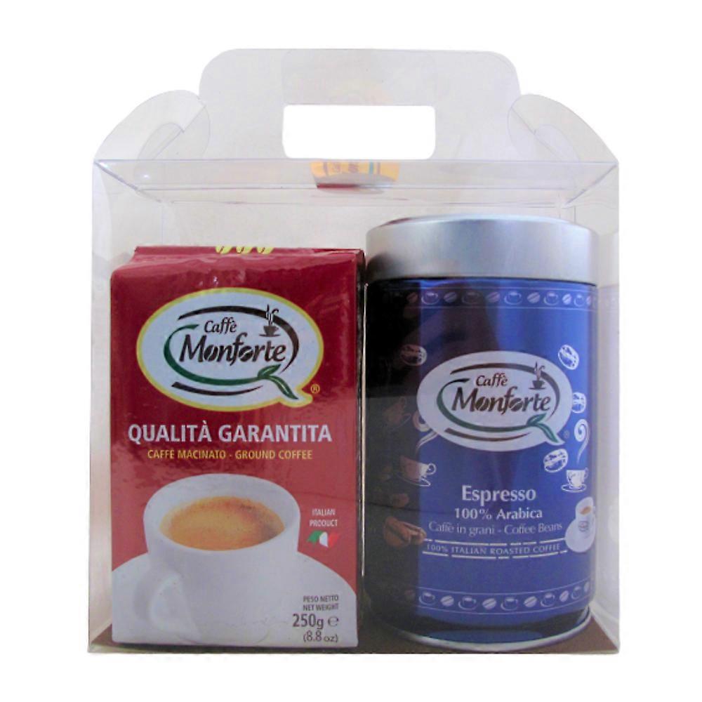Monforte 100 % Arabica-Bohnen + 2x Monforte Qualità Garantita