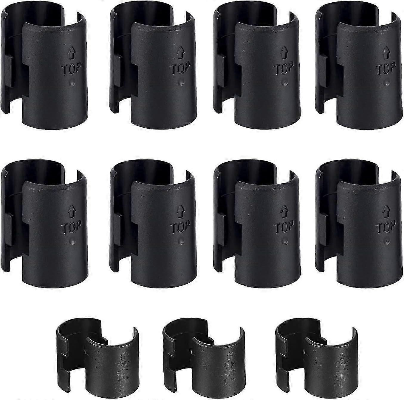 2025 Mais recente Modelo de Prateleira Clipe de Bloqueio, 25 Pares (50 Pcs) 3/4 Polegadas Fio Shelving Lock Clips Post