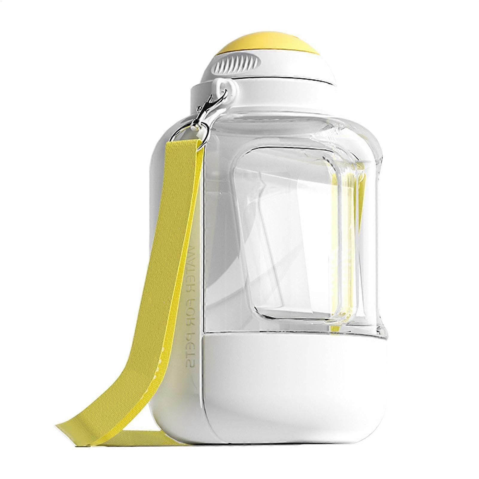 Dog Water Bottle Portable - Large Capacity 20oz BPA-Free Dispenser for Dogs, Multifunctional Water and Food Holder for Hiking and Camping