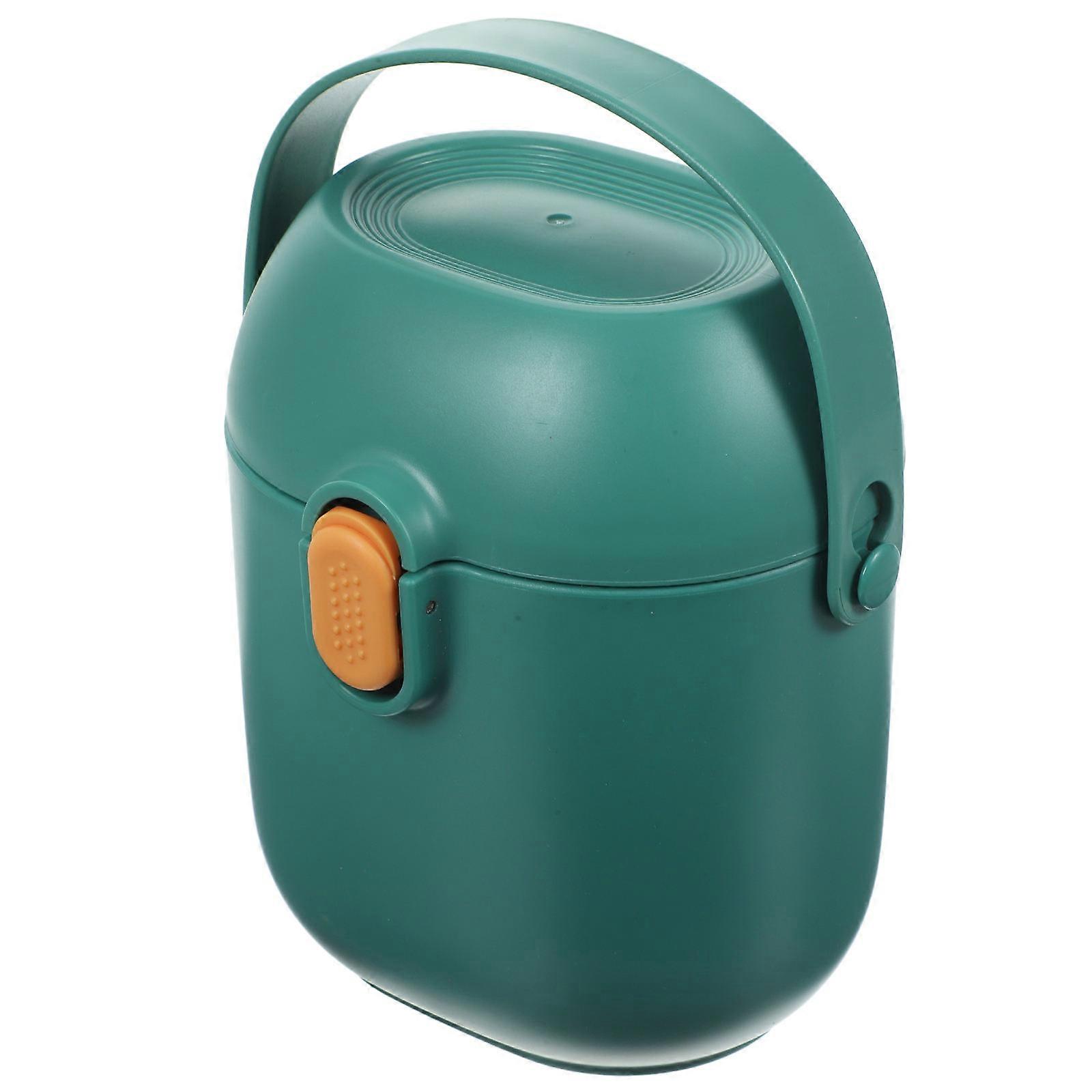 Travel Formula Container Large Portable Baby Dispenser Holder With Spoon Green Sealed Storage 1Pack