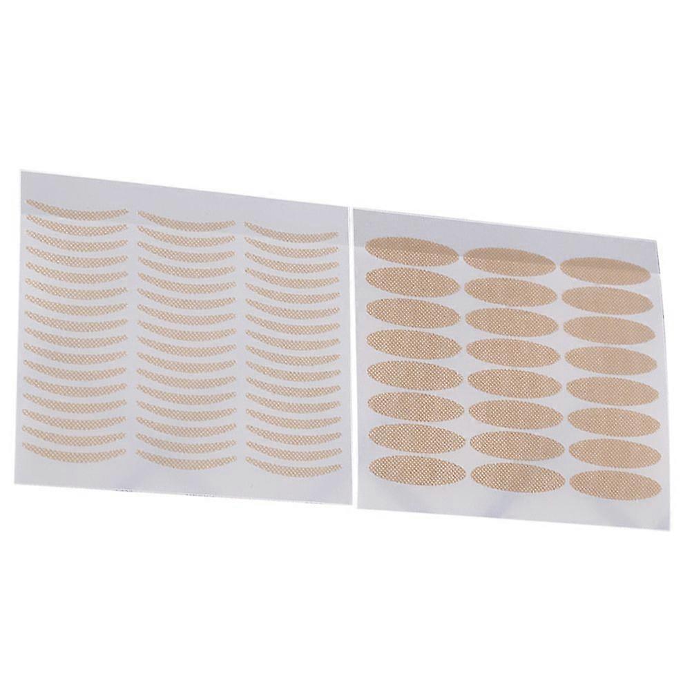 48 Paires Adhésif Invisible Dentelle Double Paupière Ruban Autocollants Mince Et Large Type Assorti Yeux Couvercle Autocollants Fibre Maquillage Ensemble