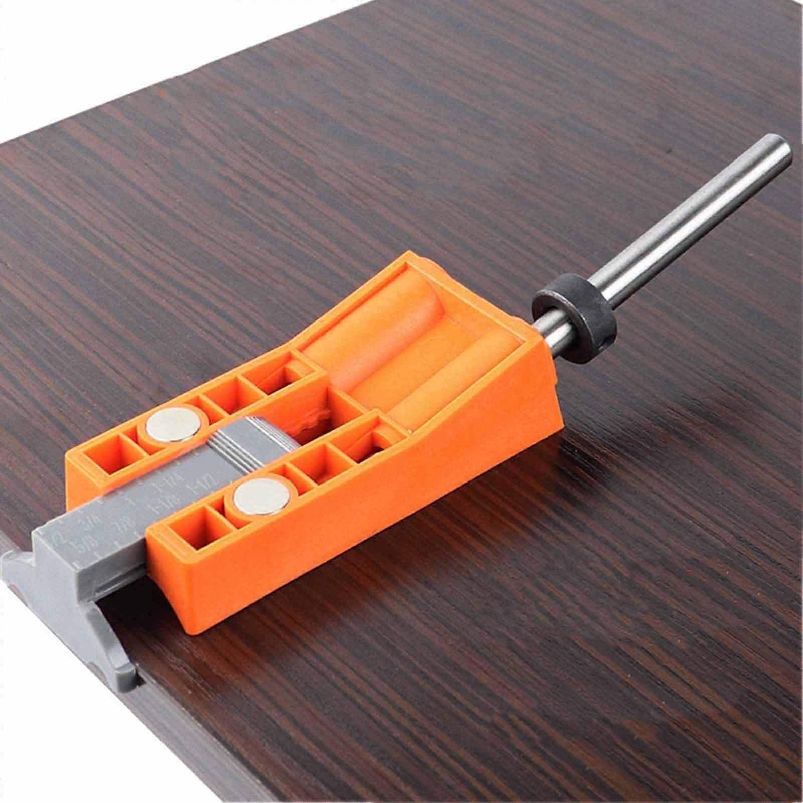 Magnetic Inclined Drill Hole Locator Positioner with Hex Wrench Robust Accurate Woodworking Inclined Hole Jig 