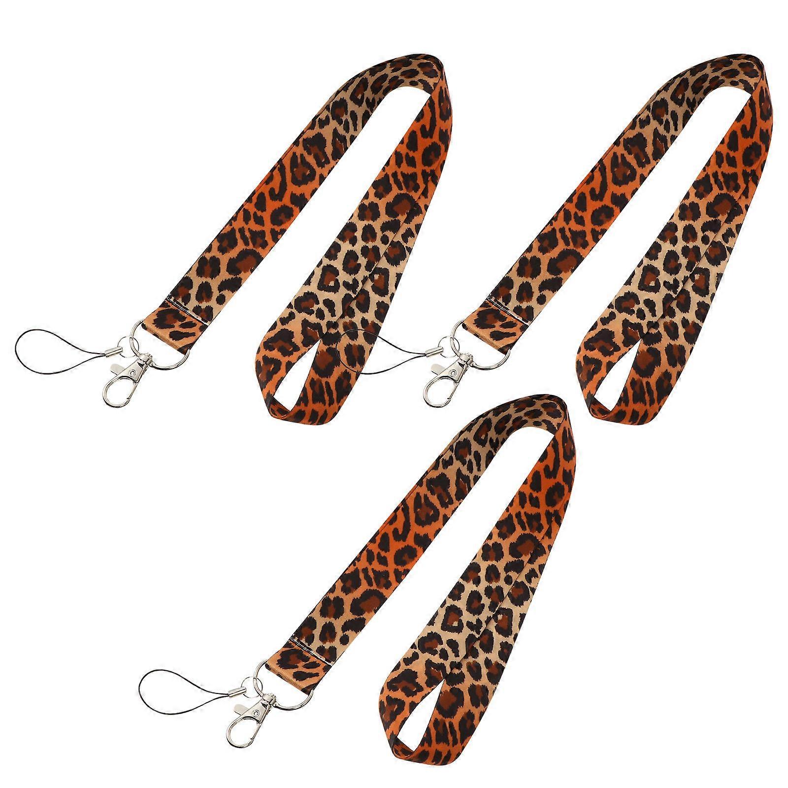 Camera Hanging Rope Badge Lanyard Multi 48X4X0.2CM Long Shape Gifting 3Pcs