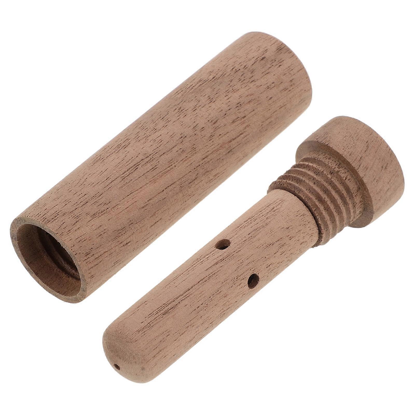 Wooden Tube Essential Oil Nasal Diffuser Reusable Aromatherapy Stick for Invigorating Scents Prolonged Aroma Release and Multiuse Functionality