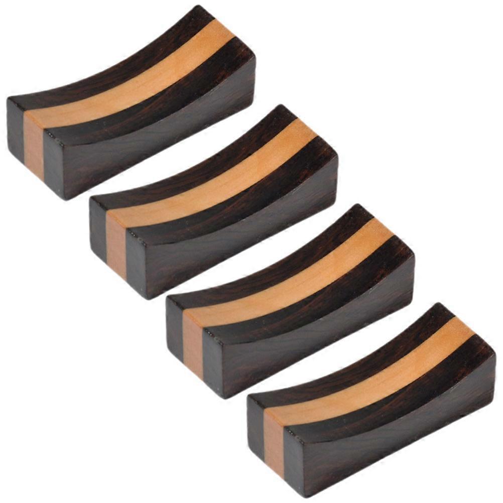 Wooden Chopstick Holder with Smooth Surface for Storage Spoon Fork Racks Table Decor 4Pcs