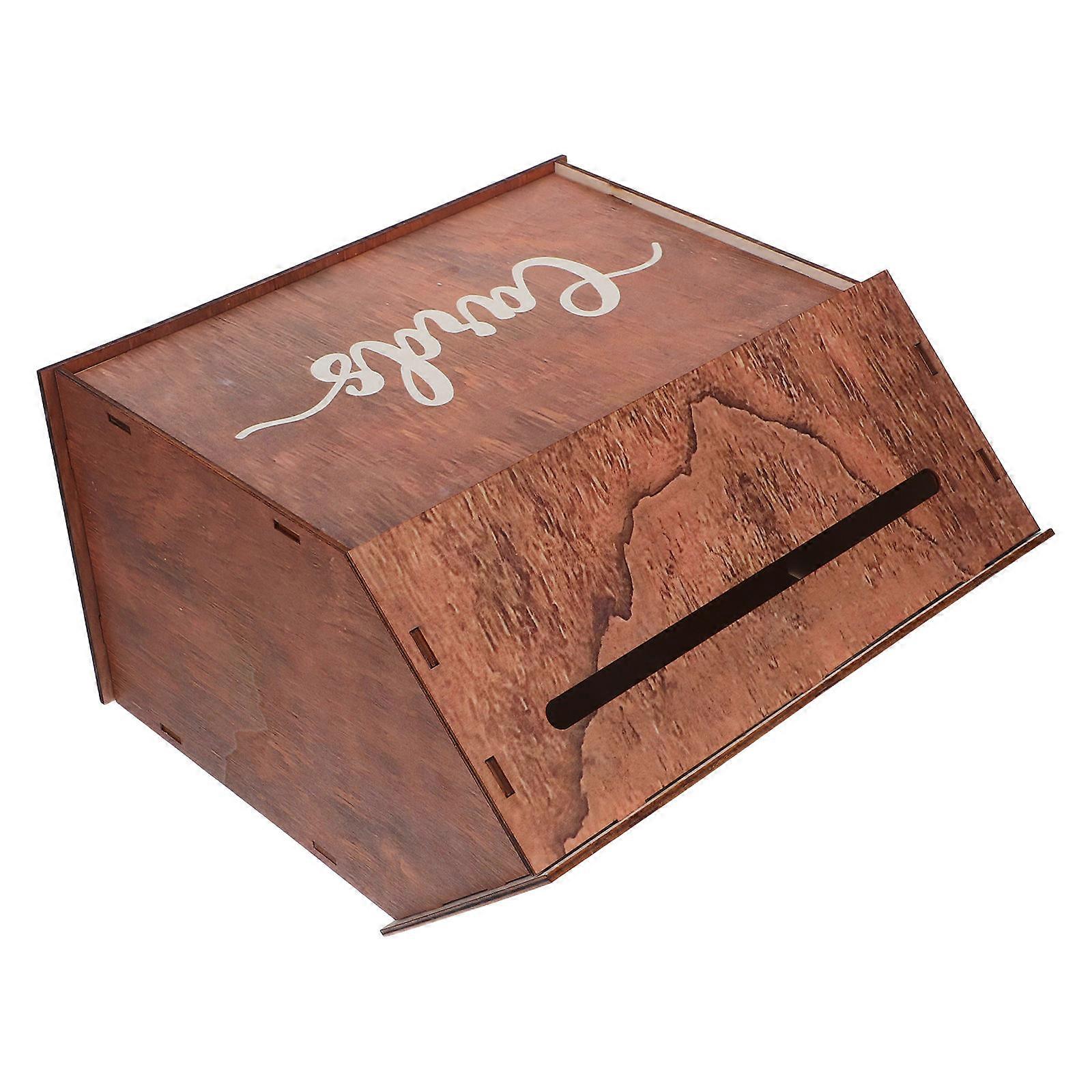 Elegant Rustic Style Envelope Box For Bridal Shower And 1Pack