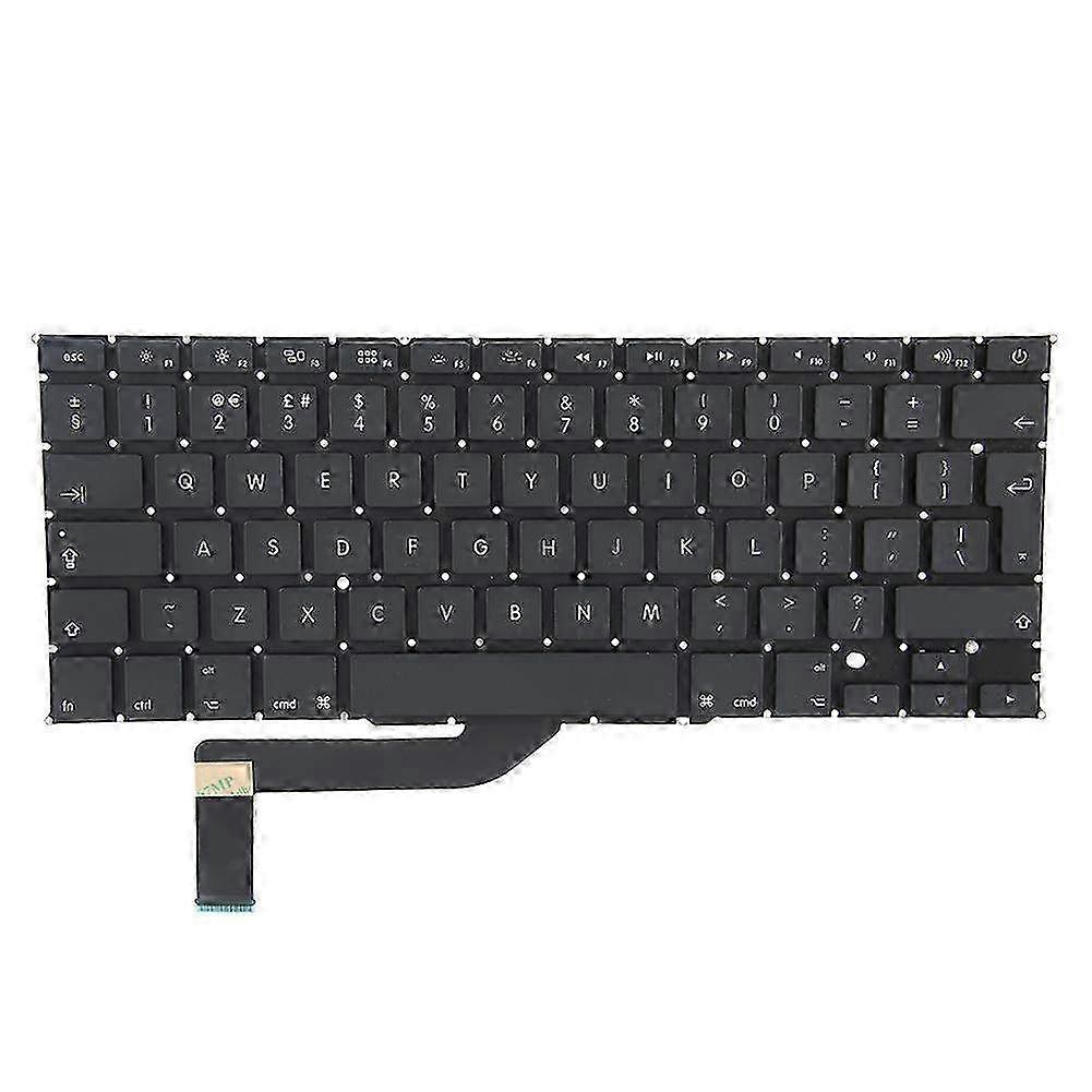Keyboard Replacement for MacBook Pro 15 A1398 (2012-2015) - Black UK Layout, Durable & High-Quality Keyset