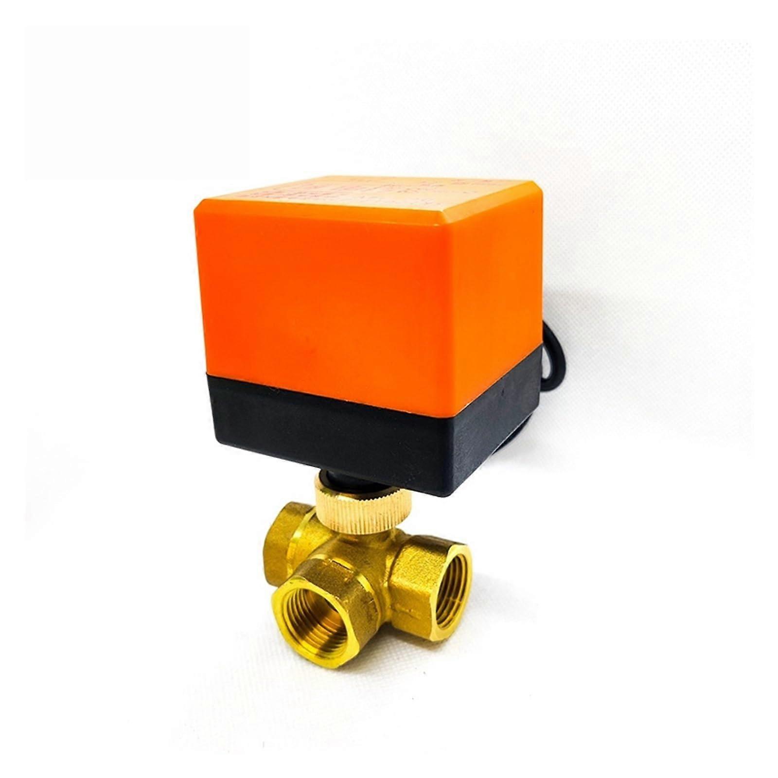 Magnetventil Solenoid Valve 1/2 Brass Three-Way For AC And Underfloor Heating AC220/DC24V/DC12V DN15 220