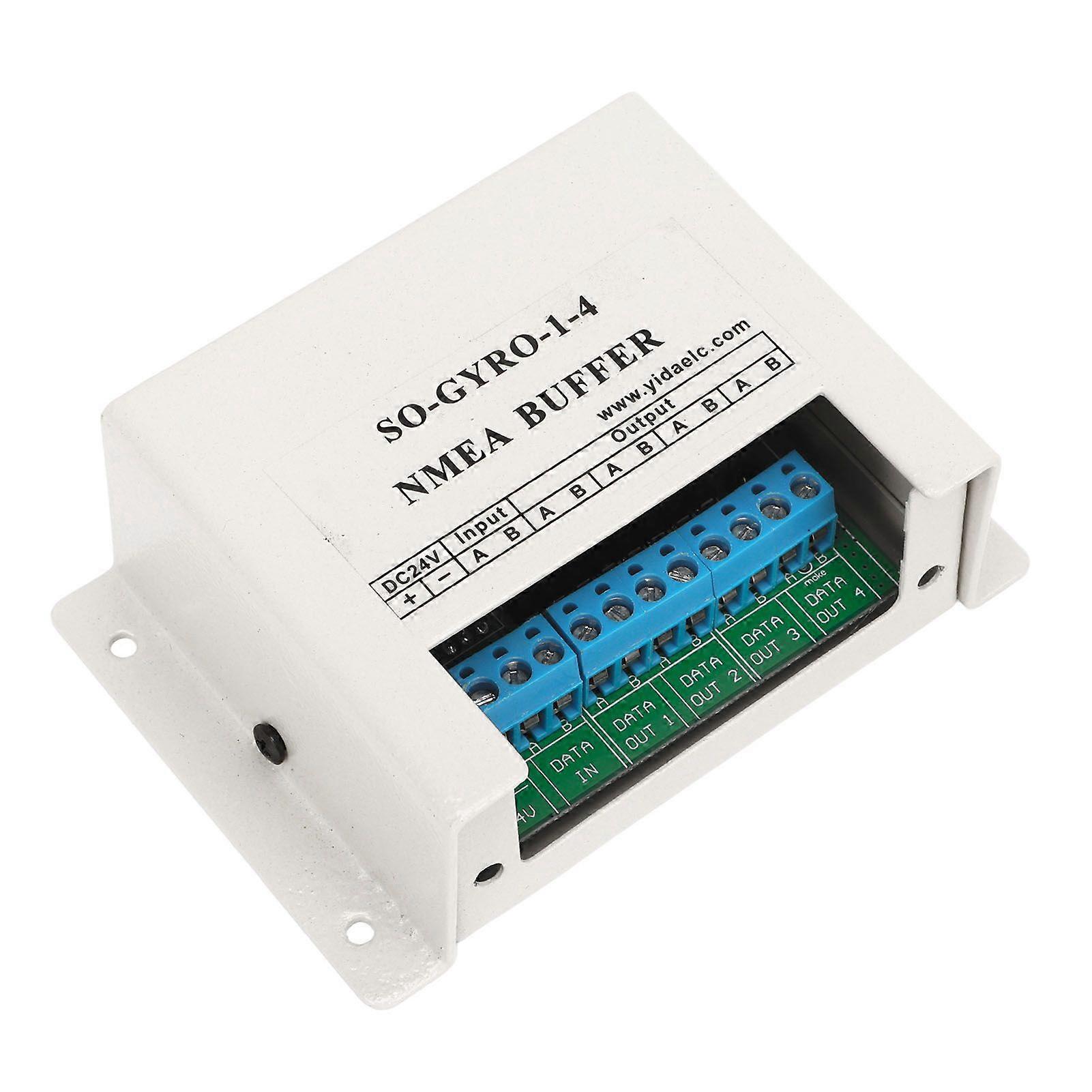 NMEA isolating buffer converter for marine serial line