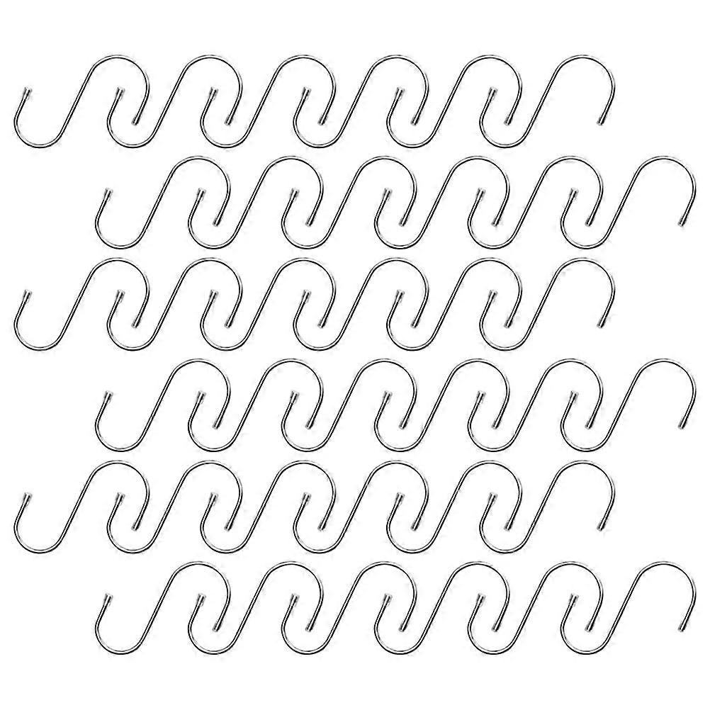 Hooks 50Pcs Heavy Duty Stainless Steel Hangers For Homeowners Bathroom Kitchen Multi-Purpose