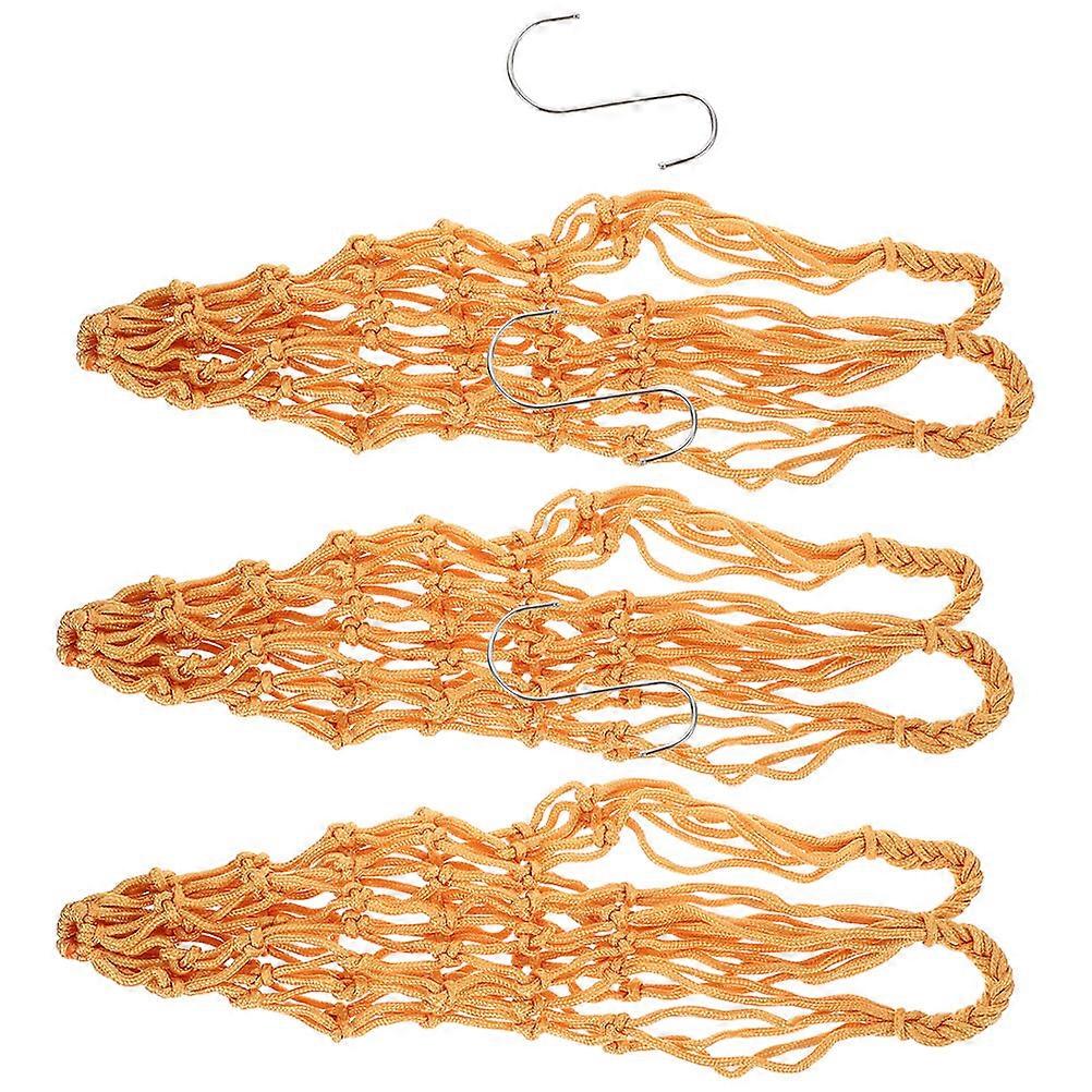 Chicken Feeding Tool Nylon Mesh Feeding Net Bag for 3Pcs