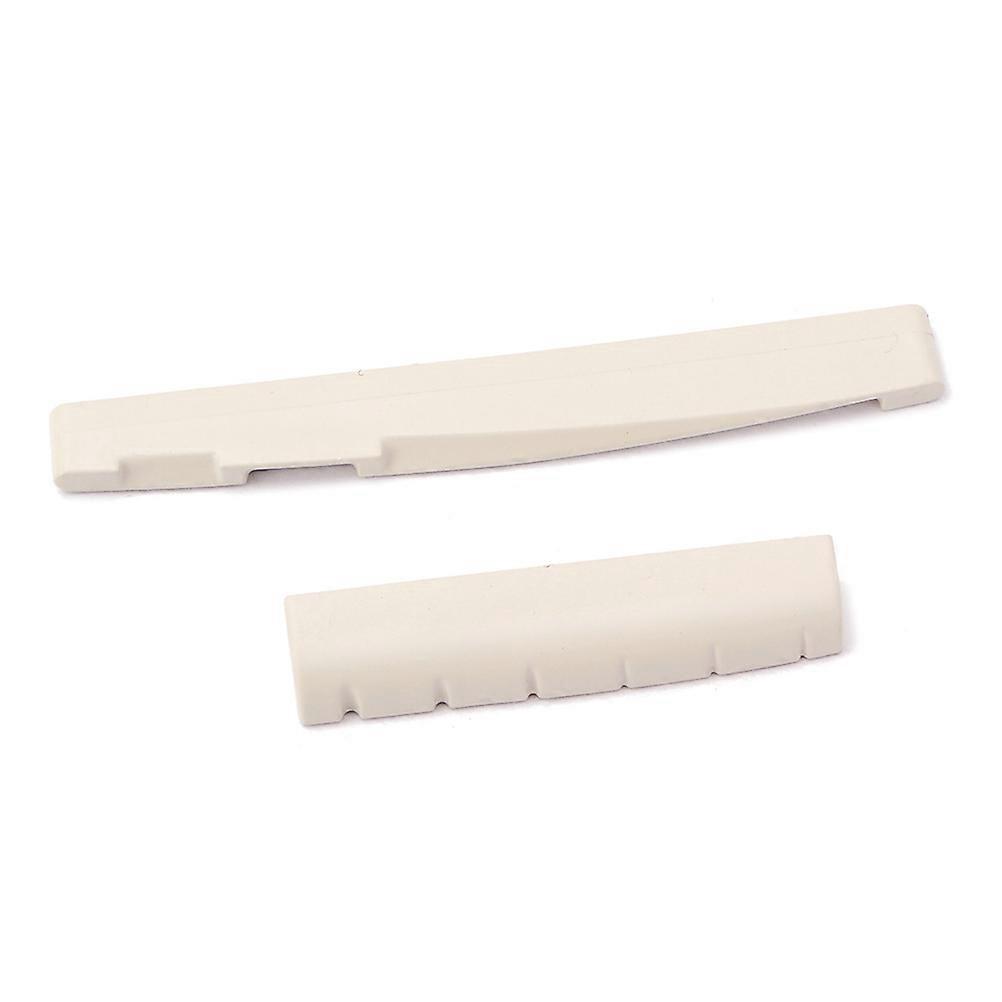 String Acoustic Guitar Bone Replacement Nut Bridge Saddle and Nut for Classical Guitar