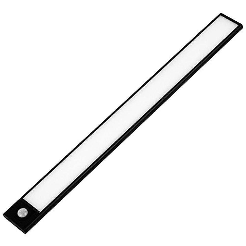 Battery Powered Motion Activated LED Night Lighting For Wedding And Home Use 40X4X0.9CM Black 1Pcs